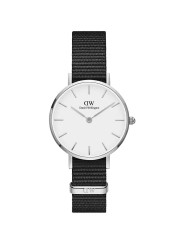 Orologio Solo Tempo Unisex DW00100252 Petite Cinturino Nero e Cassa Acciaio 28mm