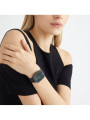 Orologio Smartwatch Unisex Liujo SWLJ098 in Acciaio Pvd Nero Cinturino Maglia Milano