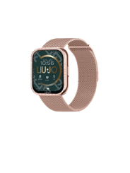copy of Orologio Smartwatch Unisex Liujo SWLJ098 in Acciaio Pvd Nero Cinturino Maglia Milano
