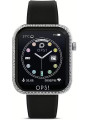 Orologio Smartwatch Donna Opssw-40 Diamonds Ops Call Cintuirno in Silicone Nero