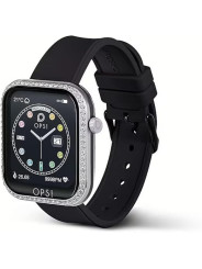Orologio Smartwatch Donna Opssw-40 Diamonds Ops Call Cintuirno in Silicone Nero