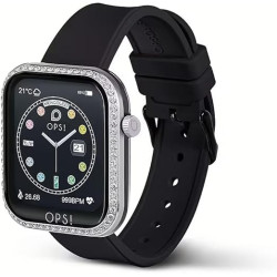 Orologio Smartwatch Donna Opssw-40 Diamonds Ops Call Cintuirno in Silicone Nero