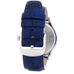 Orologio Solo Tempo Uomo Festina F16573/7 2/3 Sfere Cinturino in Pelle Nero 45mm
