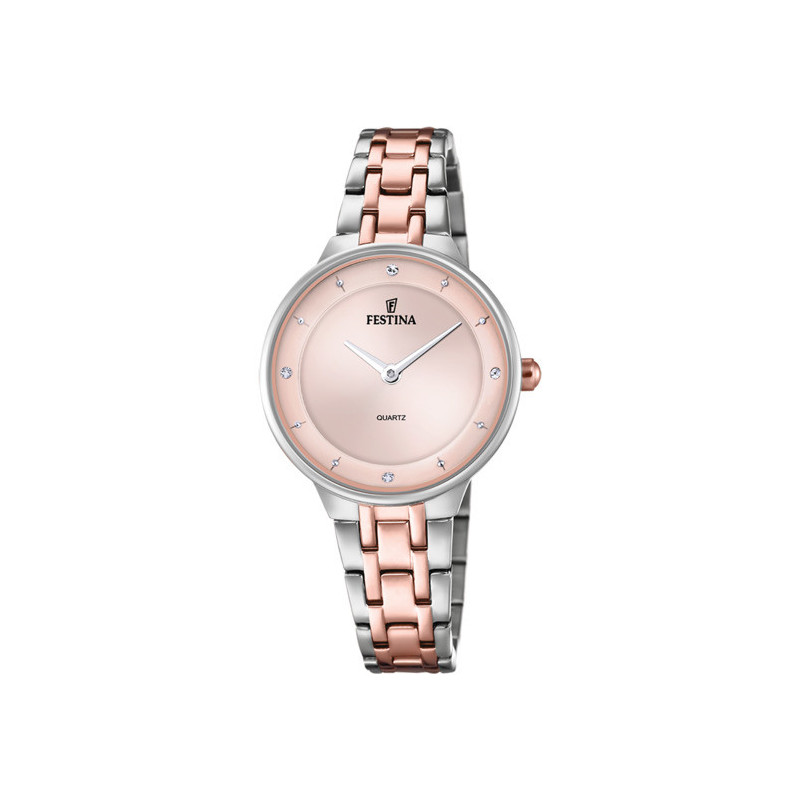Orologio Donna Festina Mademoiselle F20626/2 in Acciaio Silver e Rosa 31mm Orologio Donna Festina Mademoiselle F20626/2 in Acciaio Silver e Rosa 31mm