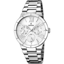 Orologio Multifunzione Donna Festina Mademoiselle F16716/1 in Acciaio Silver