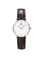 Orologio Solo Tempo Donna DW00100069 Bracciale in Pelle Marron e Cassa 26 mm