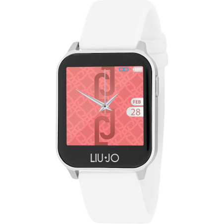 Orologio Smartwatch Donna Liujo Energy SWLJ014 in Silicone Bian Touchco