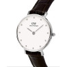 Orologio Solo Tempo Donna DW00100069 Bracciale in Pelle Marron e Cassa 26 mm