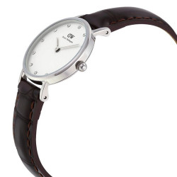 Orologio Solo Tempo Donna DW00100069 Bracciale in Pelle Marron e Cassa 26 mm