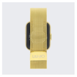 copy of Orologio Smartwatch Unisex Liujo SWLJ098 in Acciaio Pvd Nero Cinturino Maglia Milano