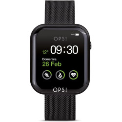 copy of Orologio Smartwatch Donna Ops Objects Active Call OPSSW-25 Cinturino Silicone Nero