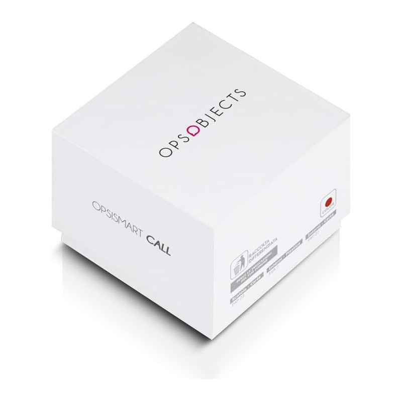 copy of Orologio Smartwatch Donna Ops Objects Active Call OPSSW-25 Cinturino Silicone Nero