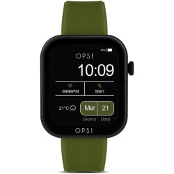 Orologio Smartwatch Donna Ops Objects Active Call OPSSW-36 in Silicone Verde Militare