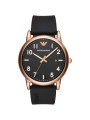 Orologio Uomo Solo Tempo Emporio Armani AR11097 Cassa Acciaio Oro Rosa