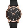 Orologio Uomo Solo Tempo Emporio Armani AR11097 Cassa Acciaio Oro Rosa