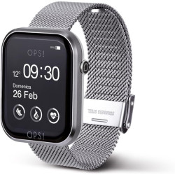 Orologio Smartwatch Ops Objects unisex OPSSW-15 in Acciaio Silver