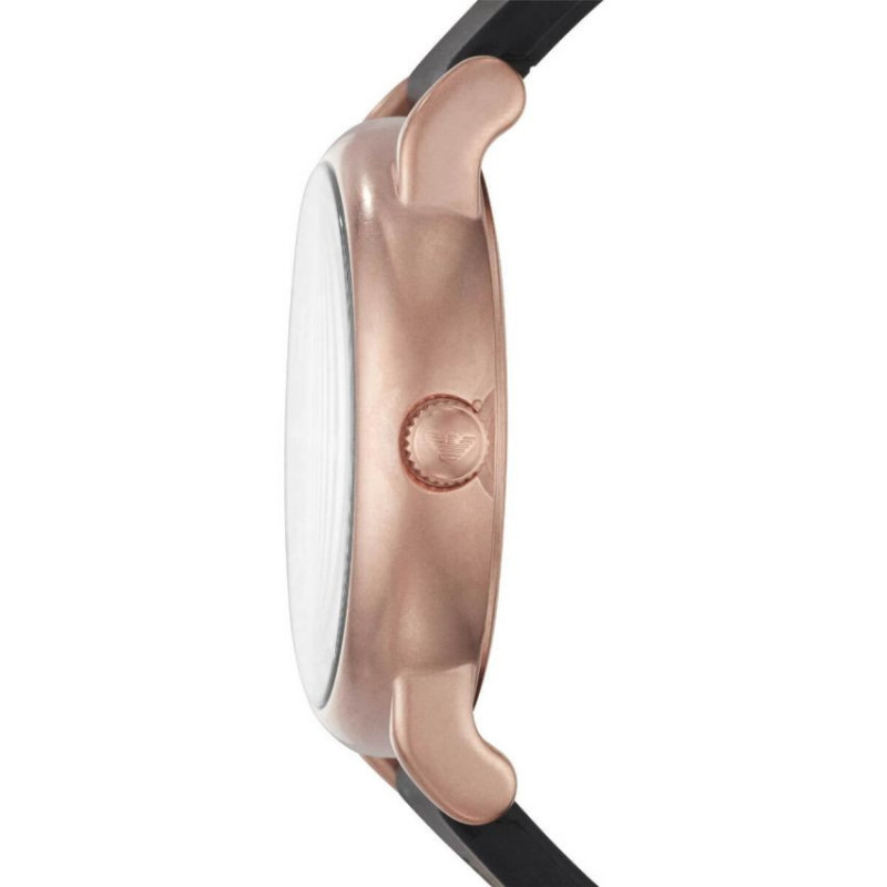 Orologio Uomo Solo Tempo Emporio Armani AR11097 Cassa Acciaio Oro Rosa