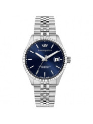 Orologio Uomo Philip Watch Caribe R8253597077 Acciaio Silver 41mm