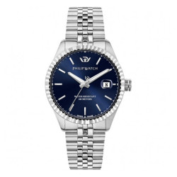Orologio Uomo Philip Watch Caribe R8253597077 Acciaio Silver 41mm