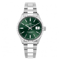 Orologio Uomo Philip Watch Caribe R8253597115 Acciaio Silver 39mm