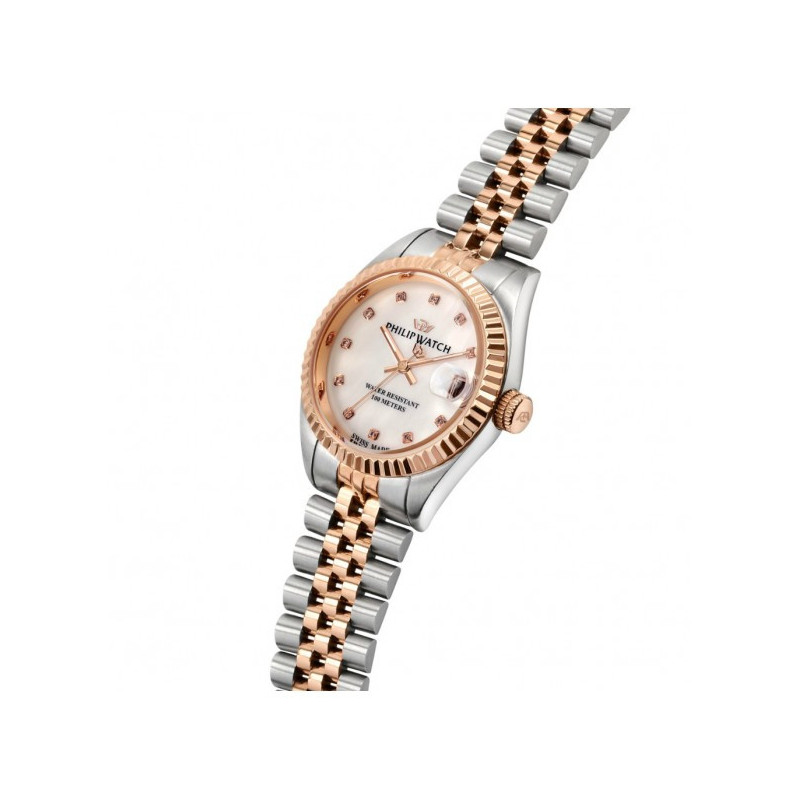 Orologio Donna Philip Watch Caribe diamonds R8253597596 Acciaio Oro Rosa 31mm
