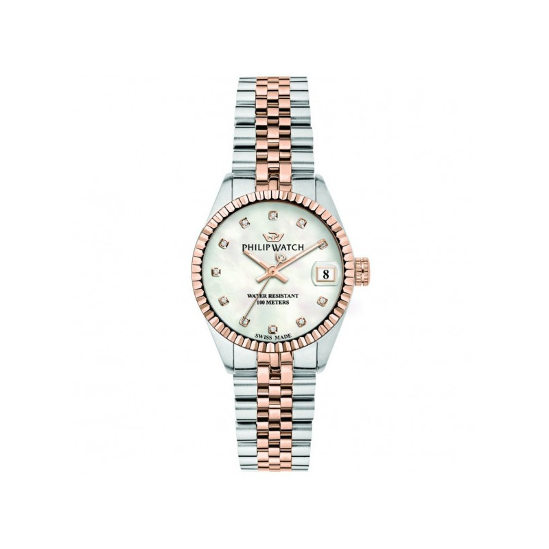 Orologio Donna Philip Watch Caribe diamonds R8253597596 Acciaio Oro Rosa 31mm