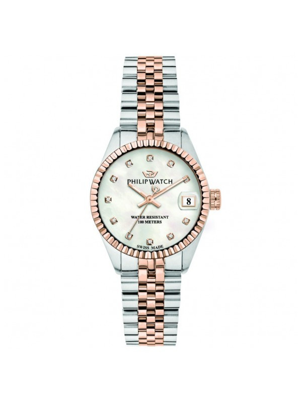 Orologio Donna Philip Watch Caribe diamonds R8253597596 Acciaio Oro Rosa 31mm