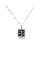 Collana Donna Nadir in Argento 925% con Ciondolo Segno Zodiacale Bilancia Cammeo