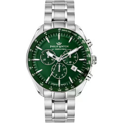 Orologio Uomo Philip Watch Blaze R8273995019 Cronografo Verde