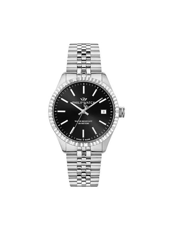 Orologio Uomo Philip Watch Caribe Urban R8253227002 in Acciaio Silver 39mm