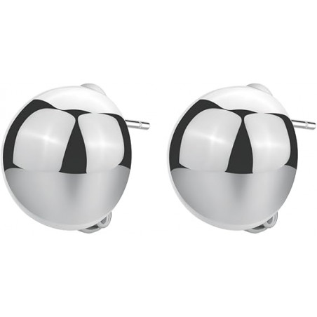 Brosway Orecchini A Lobo Donna In Acciaio Silver Perfect BPC32
