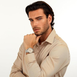 Orologio Uomo Lucien Rochat Monterux R0473615003 Automatico Acciaio 41mm