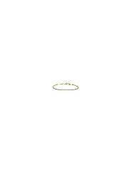 Bracciale tennis Marlù 2BR0105G-W 2 mm acciaio pvd oro e zirconi