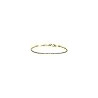 Bracciale tennis Marlù 2BR0105G-W 2 mm acciaio pvd oro e zirconi