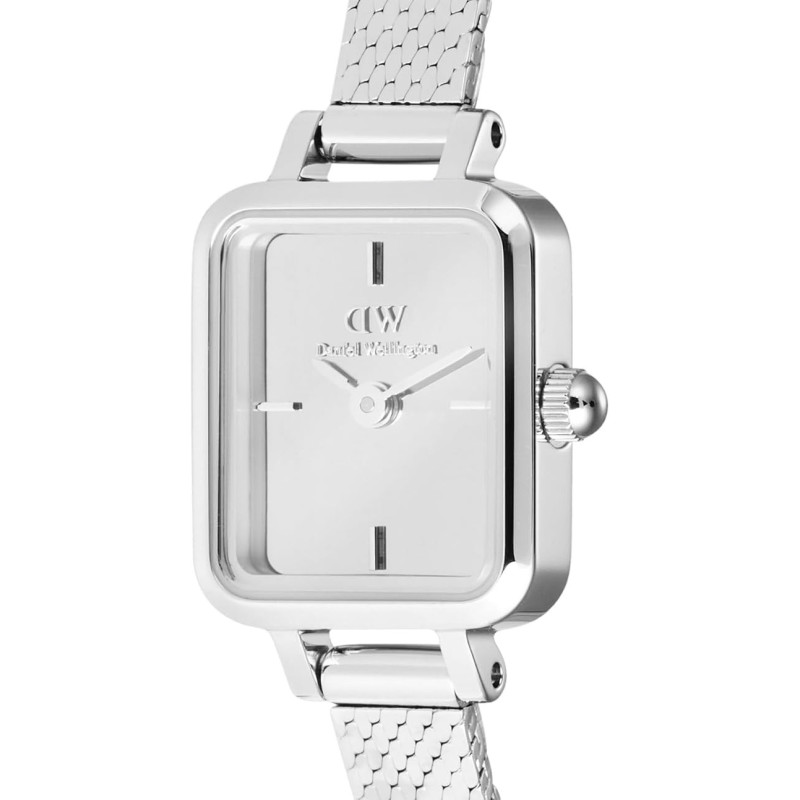 Orologio Donna Daniel Wellington DW00100800 Quadro Mini Silver