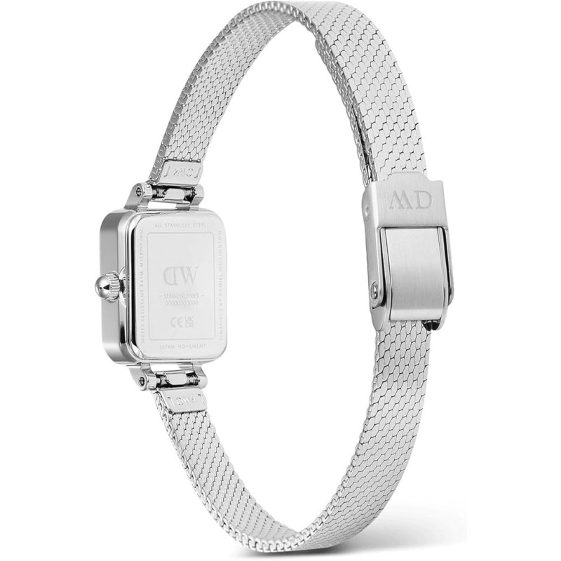 Orologio Donna Daniel Wellington DW00100800 Quadro Mini Silver