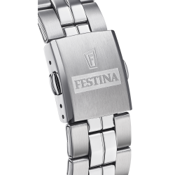 Orologio Uomo Festina Classic F20437/B Blu in Acciaio Silver 40mm