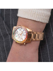Orologio Donna Cronografo Festina Boyfriend F20639/2 Acciaio Rosa