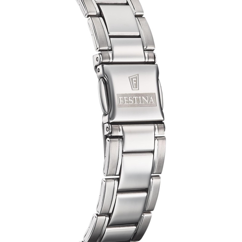 Orologio Uomo Festina Acero Clasico F20511/5 Acciaio Silver 40mm