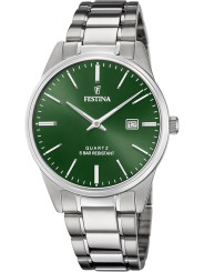 Orologio Uomo Festina Acero Clasico F20511/5 Acciaio Silver 40mm