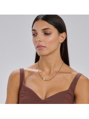 Collana Donna Brosway in acciaio oro con sfere e perla BPC04 Perfect