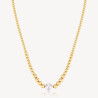 Collana Donna Brosway in acciaio oro con sfere e perla BPC04 Perfect