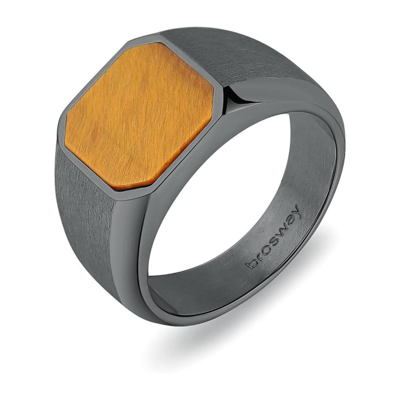 Anello Uomo Brosway Acciaio Ink Bik131B 14 Anello Uomo Brosway Acciaio Ink Bik131B 14
