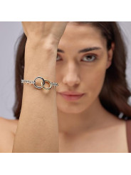 Bracciale Donna Brosway Aura BAU11 Acciaio Silver