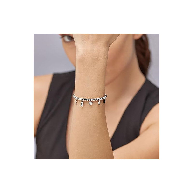 Bracciale Donna Brosway Chakra Amore BHKB249 Acciaio Silver