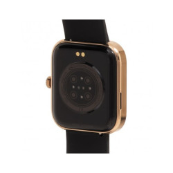 Orologio Smartwatch Unisex Superga Uniko SWT-STC003 Cassa Oro Rosa Cinturino Nero
