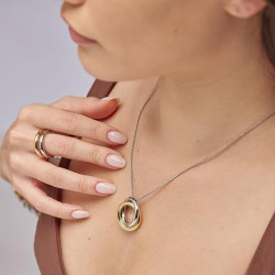 Collana Donna Brosway Acciaio Aura BAU01 Silver