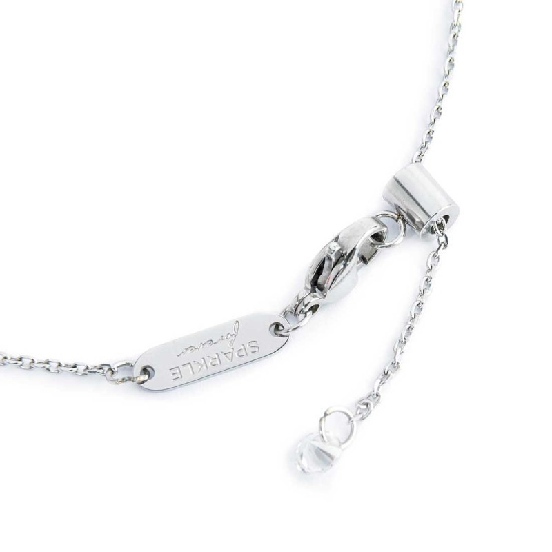 Bracciale Donna Marlù Sparkles 31br0017-w Acciaio Zirconi Infinito