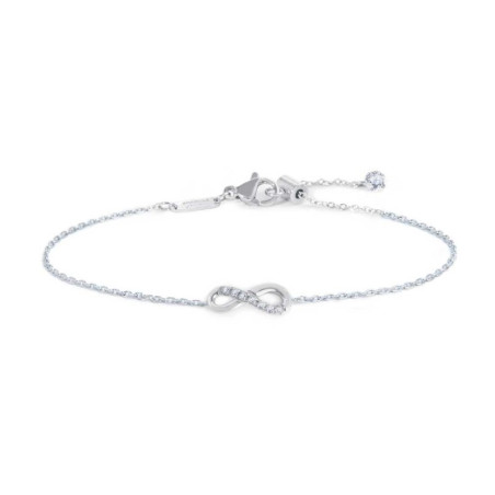 Bracciale Donna Marlù Sparkles 31br0017-w Acciaio Zirconi Infinito