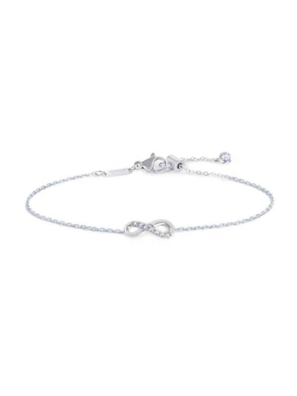 Bracciale Donna Marlù Sparkles 31br0017-w Acciaio Zirconi Infinito